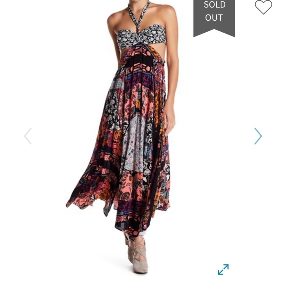 NWT Free People California Love Maxi Dress